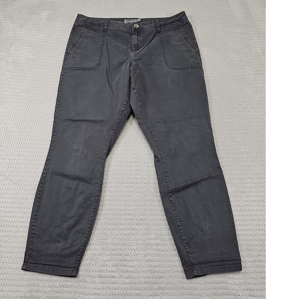 Vineyard Vines Pants Womens Size 14 Gray Chino Pants Square Pockets